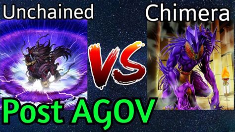 Unchained Vs Chimera Post Agov Yu Gi Oh Youtube