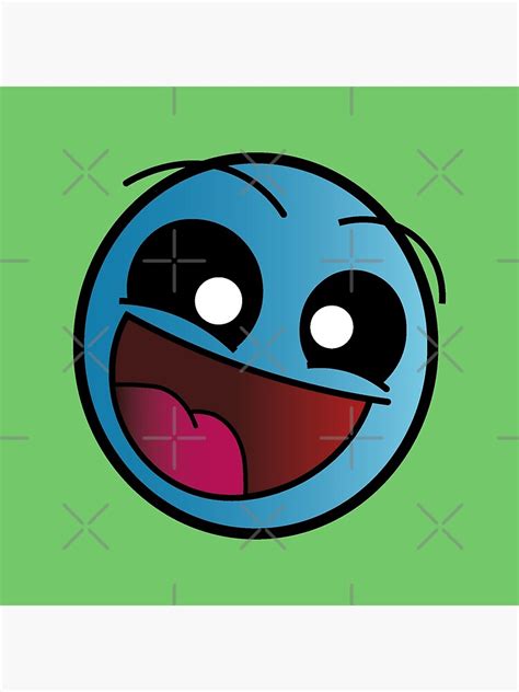 Geometry Dash Difficulty Easy Face Level Poster For Sale By Lukyme