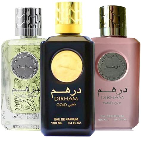 Buy 3 in 1 Dirham Bundle Pack Dirham Gold Eau De Perfume 100ml Online ...