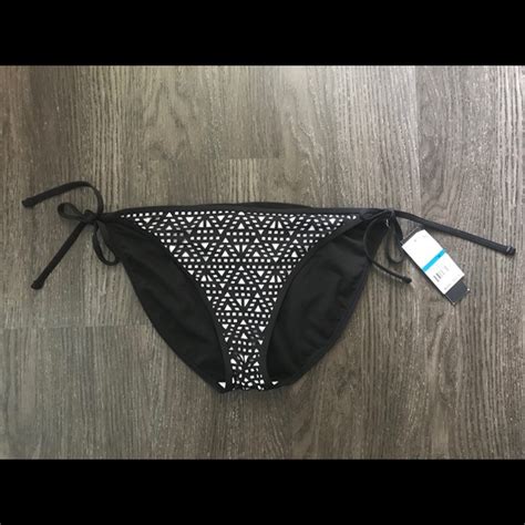 Kenneth Cole Swim Kenneth Cole Eyelet Cutout Swim Suit Bikini Bottom Poshmark