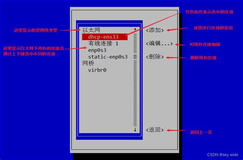 Linux网络配置方法nmtul Ens33 Csdn博客