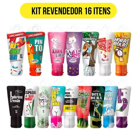Kit Gel Excitante Masculino E Feminino Linha Brasileirinhos Hot Flowers Shopee Brasil