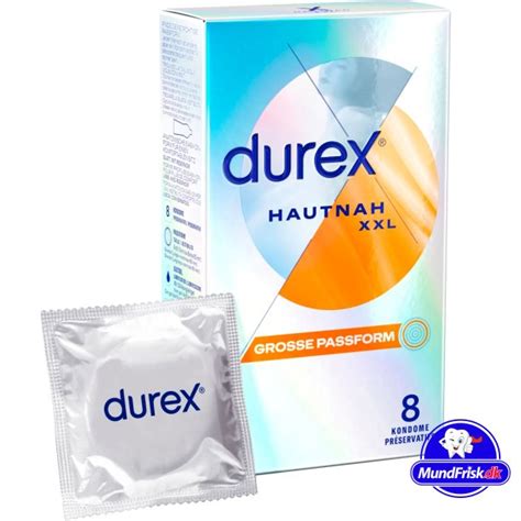 Durex XXL Kondomer Nude Ultra Thin Mm Stk