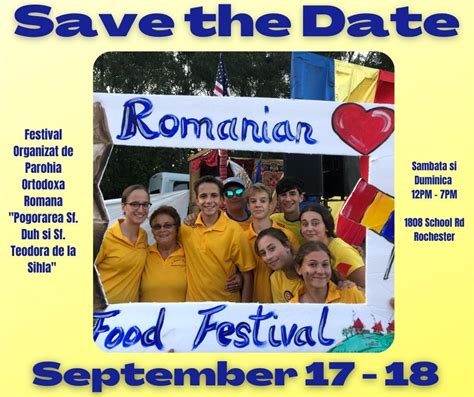 Romanian Food Festival 2022 | 1808 School Rd, Rochester Hills, MI 48307