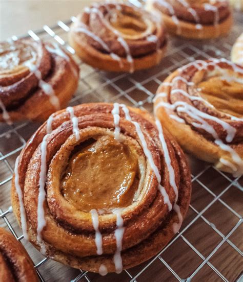 Pumpkin Pie Kanelsnurrer Scandinavian Cinnamon Rolls Scandinavian