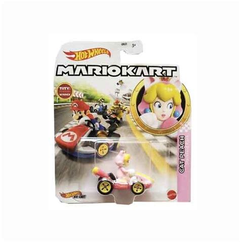 HOT WHEELS CAT PEACH STANDARD KART MARIO KART