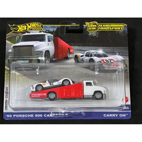 風火輪 hot wheels 汽車文化 運輸車 保時捷 porsche carrera 精裝 膠胎 蝦皮購物