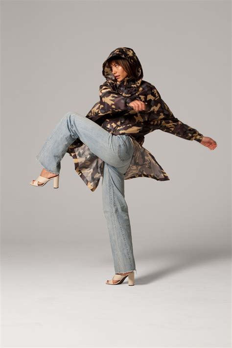 Camo Rain Poncho Taglia S Shop Blank Reggio Emilia