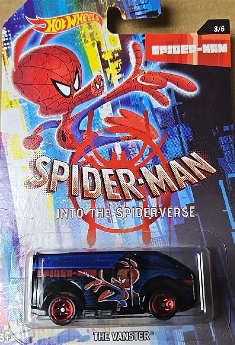 Spider Man Into The Spider Verse The Vanster Voiture GDG96 Hot Wheels Classiques