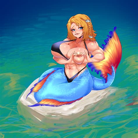 Mermay Memories Feyascia Bikini Version By Darkblade Us Hentai Foundry