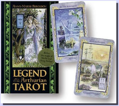 Legend Arthurian Tarot Deck Karet A Kniha