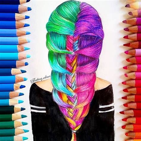 instagram art featuring page  instagram spectacular colourful hair