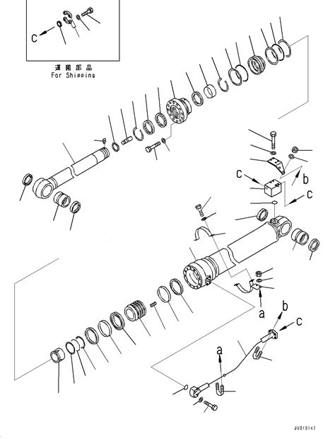 CYLINDER ASS Y 707 01 0F691 KOMATSU Part Catalog