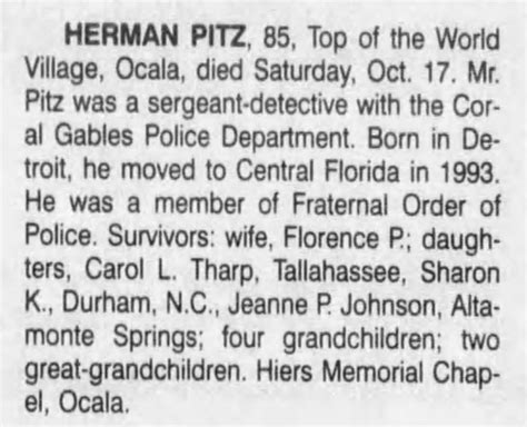 Herman Frank Pitz (1913-1998) - Find a Grave Memorial