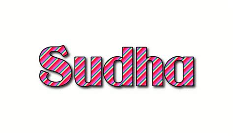 Sudha Logo | Free Name Design Tool from Flaming Text