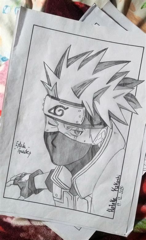 Hatake Kakashi Sketches Kakashi Humanoid Sketch