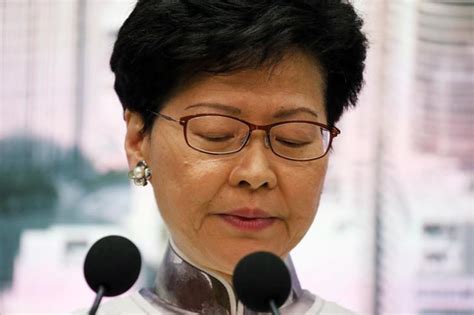 Hong Kong Leader Carrie Lam To Withdraw Extradition Bill As Beijing Bows To Protesters