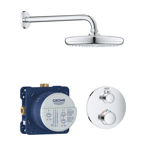 Grohe Grohtherm Smartcontrol Thermostatic Perfect Shower Set With