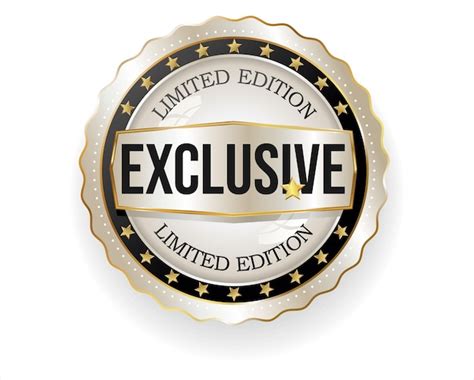 premium vector premium quality golden design badge vector collection