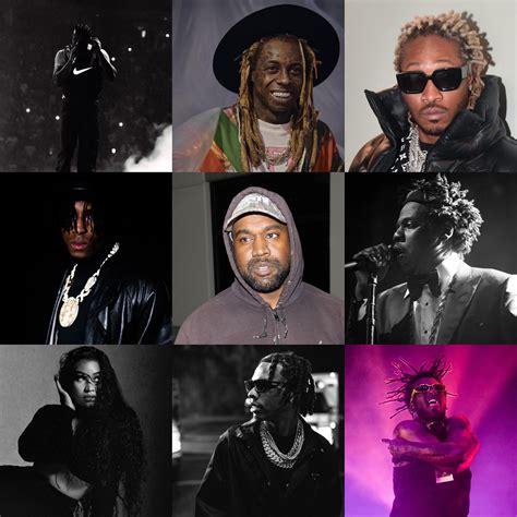Hip Hop All Day on Twitter: "Rappers with MORE than 100 charting songs