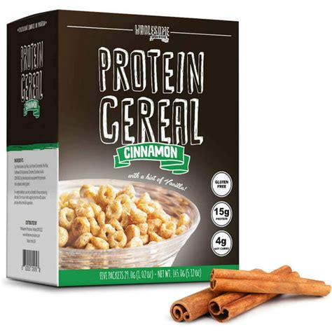 Protein Cereal Low Carb Cereal High Protein Cerealmacro Controlled