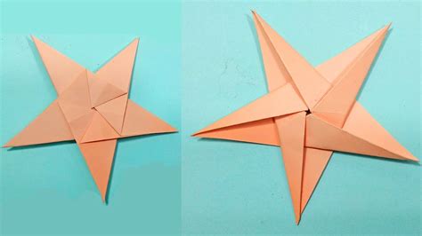 How To Make A Paper Christmas Star Diy Origami Paper Craft Youtube