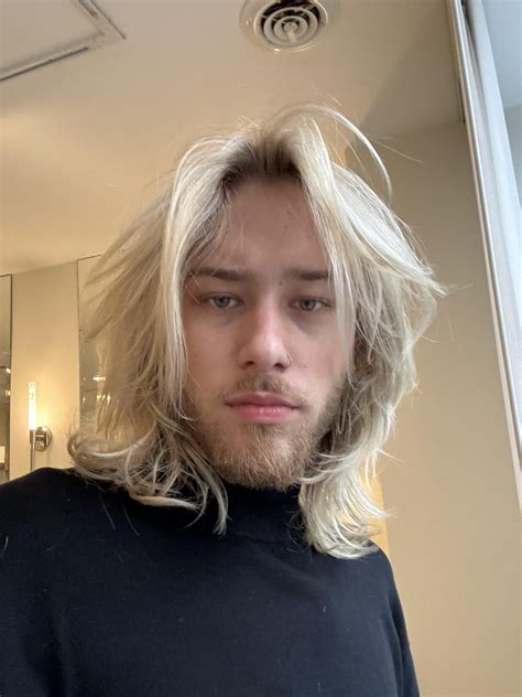 longer hair and beard 11