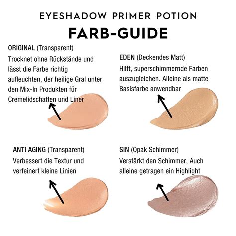 Urban Decay Eyeshadow Primer Potion Eden Nude Matte Eye Primer For Crease Free Makeup