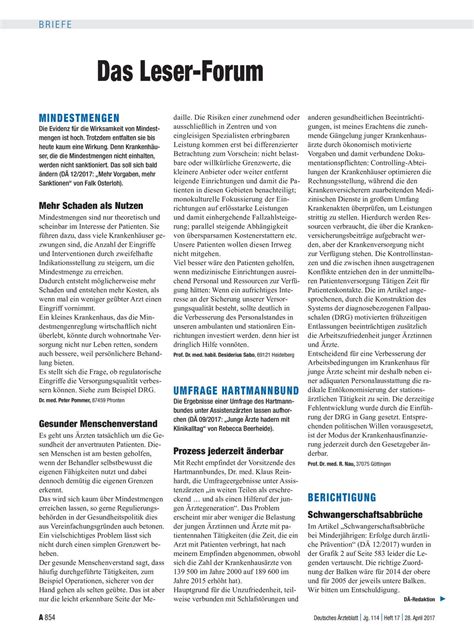 Mindestmengen: Mehr Schaden als Nutzen – Deutsches Ärzteblatt