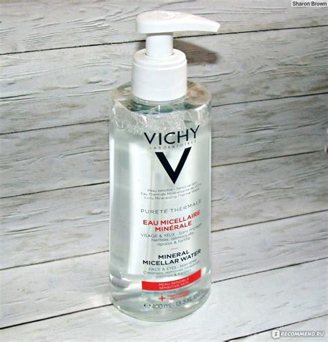 Мицеллярная вода Vichy PURETE THERMALE с минералами для чувствительной ...