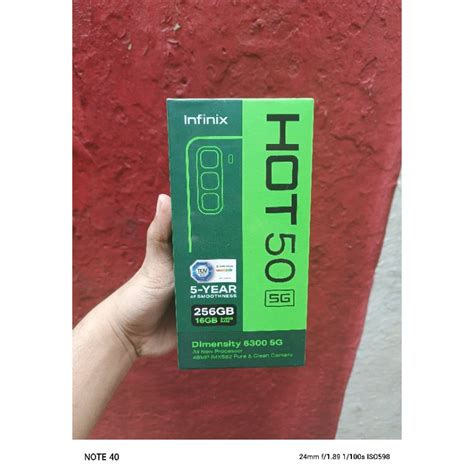 Jual Infinix Hot Jaringan G Ram Gb Garansi Resmi Bnib Norepack Shopee Indonesia