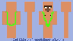 Naked Villager Minecraft Skin