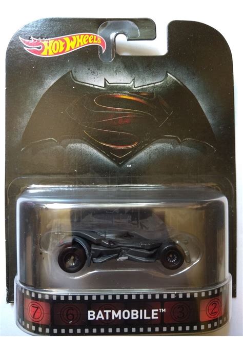 Hot Wheels Retro Batmobile Batman Vs Superman Batimovil Rt Envío gratis