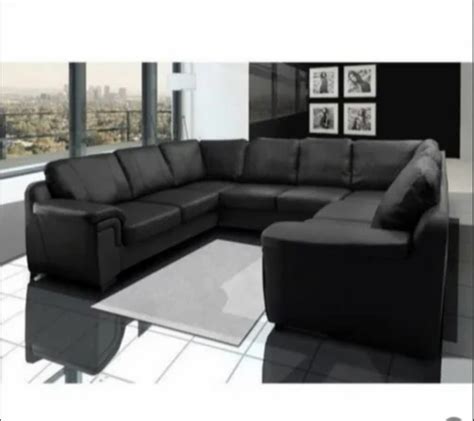 1 Seater Leather U Shaped Sofa Set 2 2 2 At 85000 Set In Hyderabad