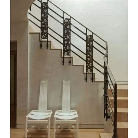 color coated ms panel build staircase railings  stairs  rs