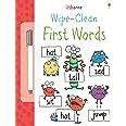 Wipe Clean First Words Usborne Wipe Clean Books Jessica Greenwell