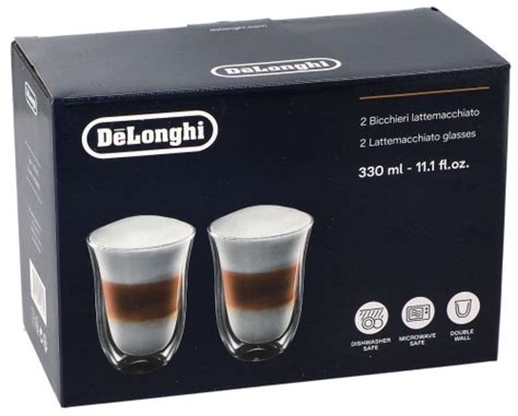 Szklanki Termiczne Delonghi Do Latte Macchiato Ml Szt