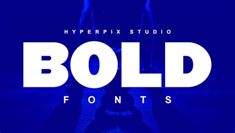 Bold typeface - budnored