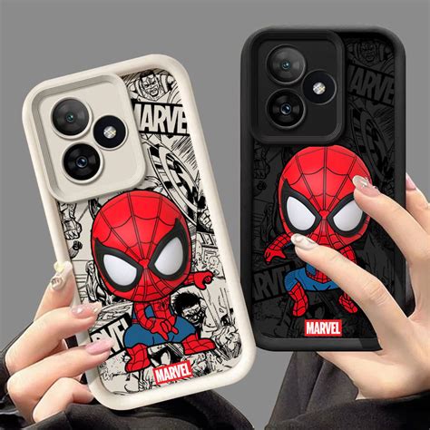 Cartoon Marvel Spider Man Cute Phone Case For Infinix Hot Note Vip Casing For