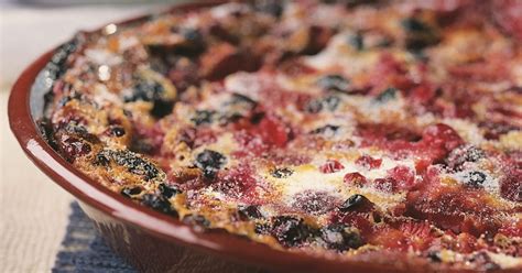 Recette Clafoutis Aux Fruits Rouges Marie Claire