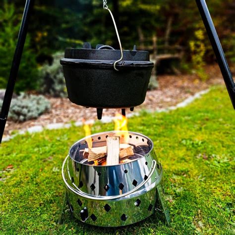 Bbq Toro Edelstahl Dutch Oven Grill Doking Dutch Oven Station