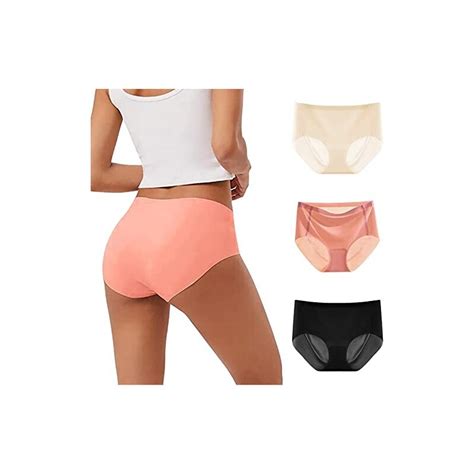 KOUZHAOA Bikini Sgambato Vita Alta Mutande Natalizie Donna Slip In Cotone Donna Donne Senza Slip