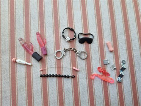 18 Miniature 1 12 Sex Toys For Dollhouse Sextoys Erotic 18 Etsy