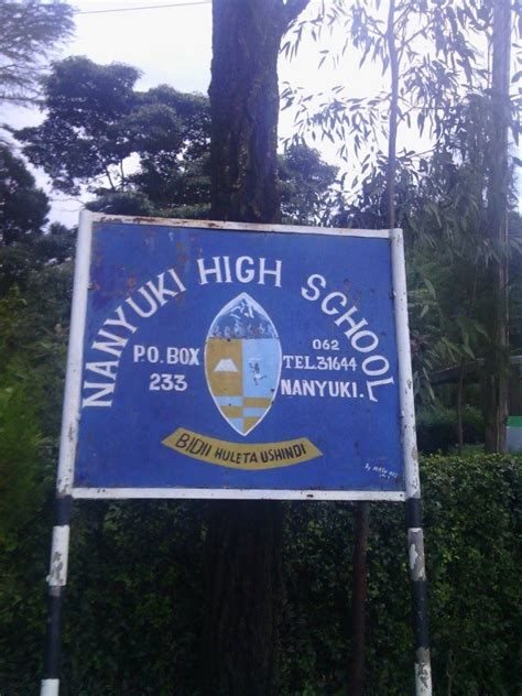 Nanyuki High School; KCSE Results Analysis, Contacts, Location ...