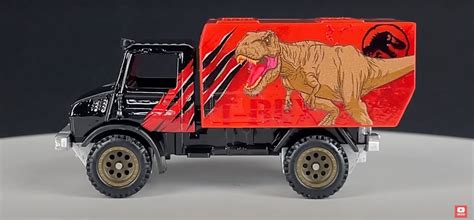 Hot Wheels Meets Jurassic World For A Set Of Five Cars With Dinosaur Inspired Liveries