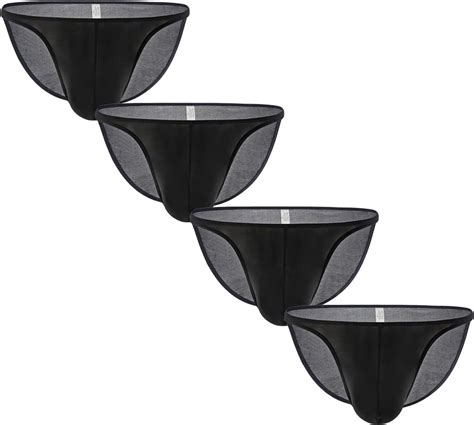 Faringoto Men S Pack Classic Low Rise Stretchy Hip Briefs Bikini Thong At Amazon Mens