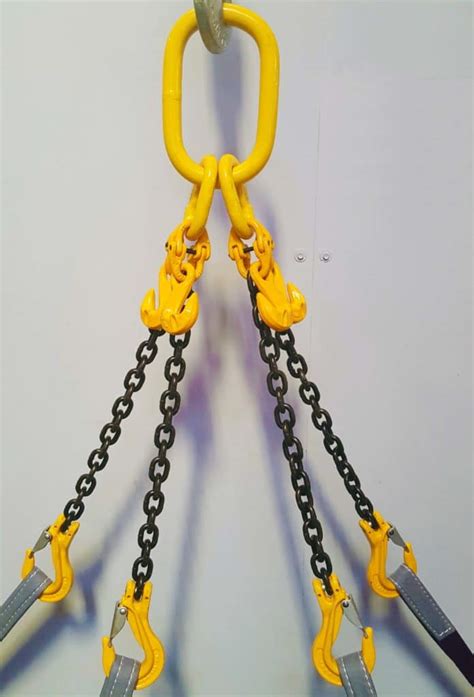 Стропы цепные: виды, базовые характеристики, грузоподъемность