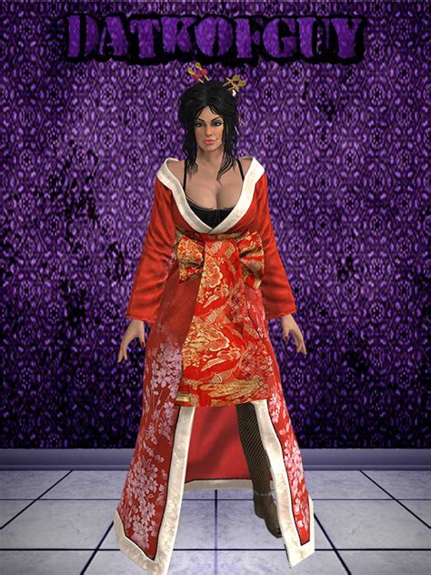 Devils Third Jane Doe Kimono By Datkofguy On Deviantart