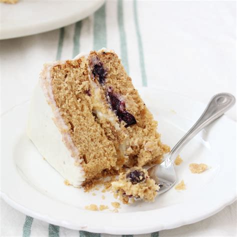 Lemon Blueberry Naked Cake Measure Me Whole