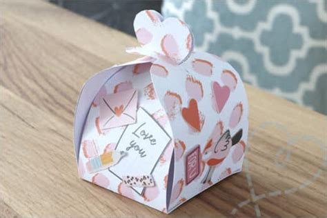 Diy Cadeaudoosje Maken Met Hartje Gratis Printable Nobody Else